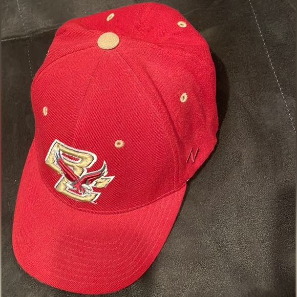 Zephyr Boston College Eagles Cap Adult Fitted 7 1/2 Red Gold Wool Outdoo… - Picture 4 of 6